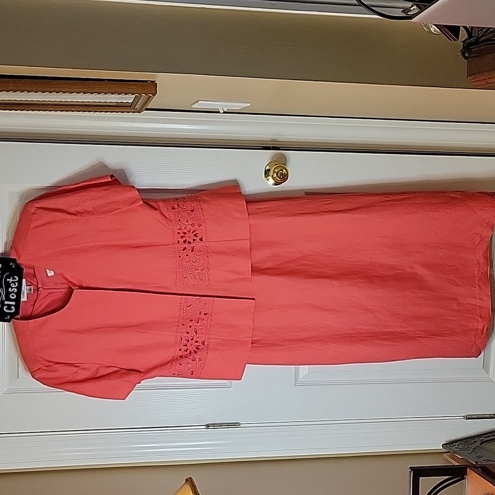 Coldwater Creek Jacket Dress Set 16 Fuchsia Pink